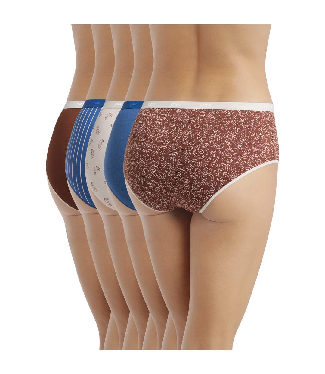 Lot de 5 Shorties Les Pockets Coton-2
