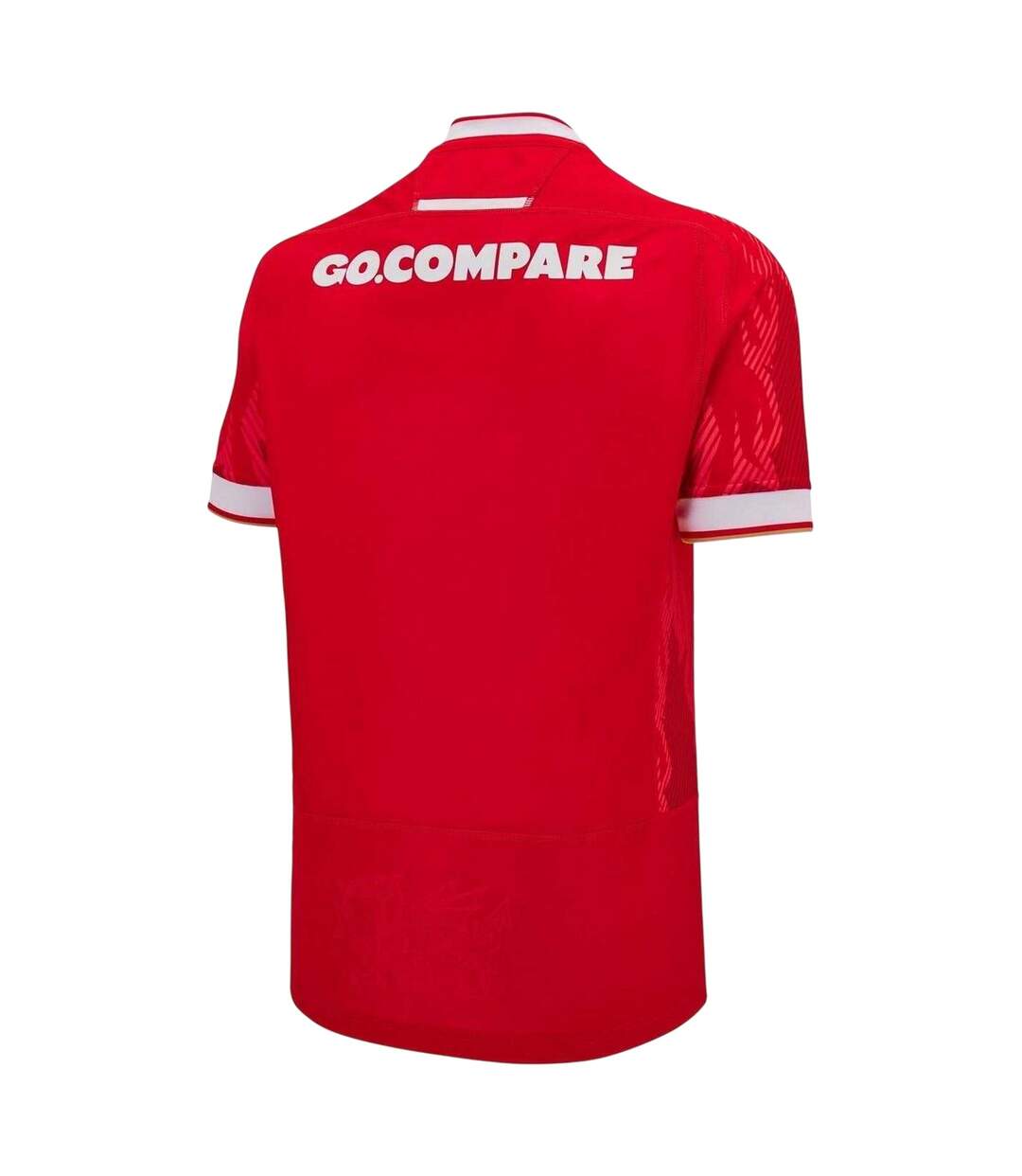 Maillot Domicile 2024/25 Homme Rouge Blanc Wales RU-2