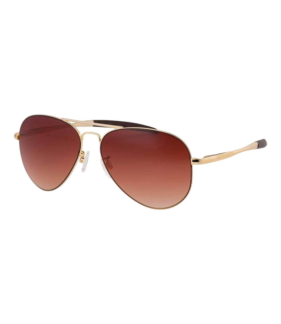 Mens Darwin Double Bridge Sunglasses One Size Gold Silver Bloc-1