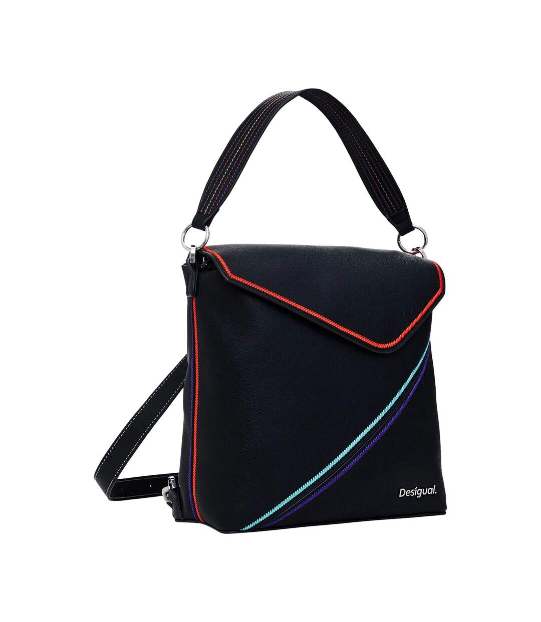 Sac à Dos Desigual Cleo Black Jersey-2