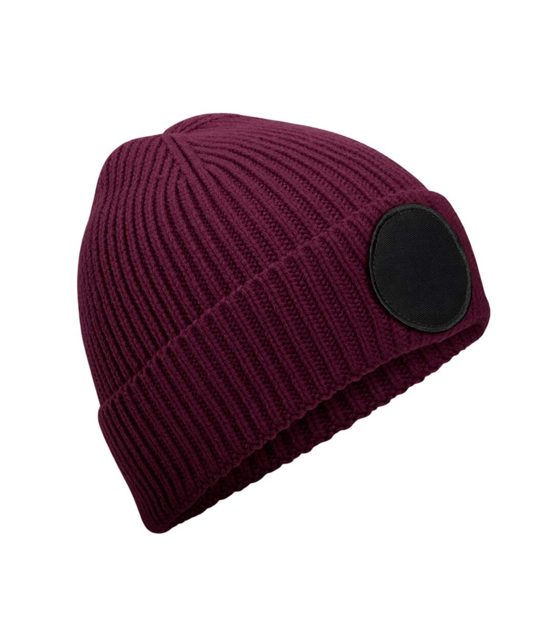 Bonnet Fashion Bordeaux Noir Beechfield-2