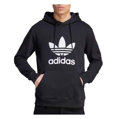 Sweat Noir Homme Adidas Trefoil89 - L