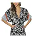 Combinaison Femme Noir Crème AX Paris-3