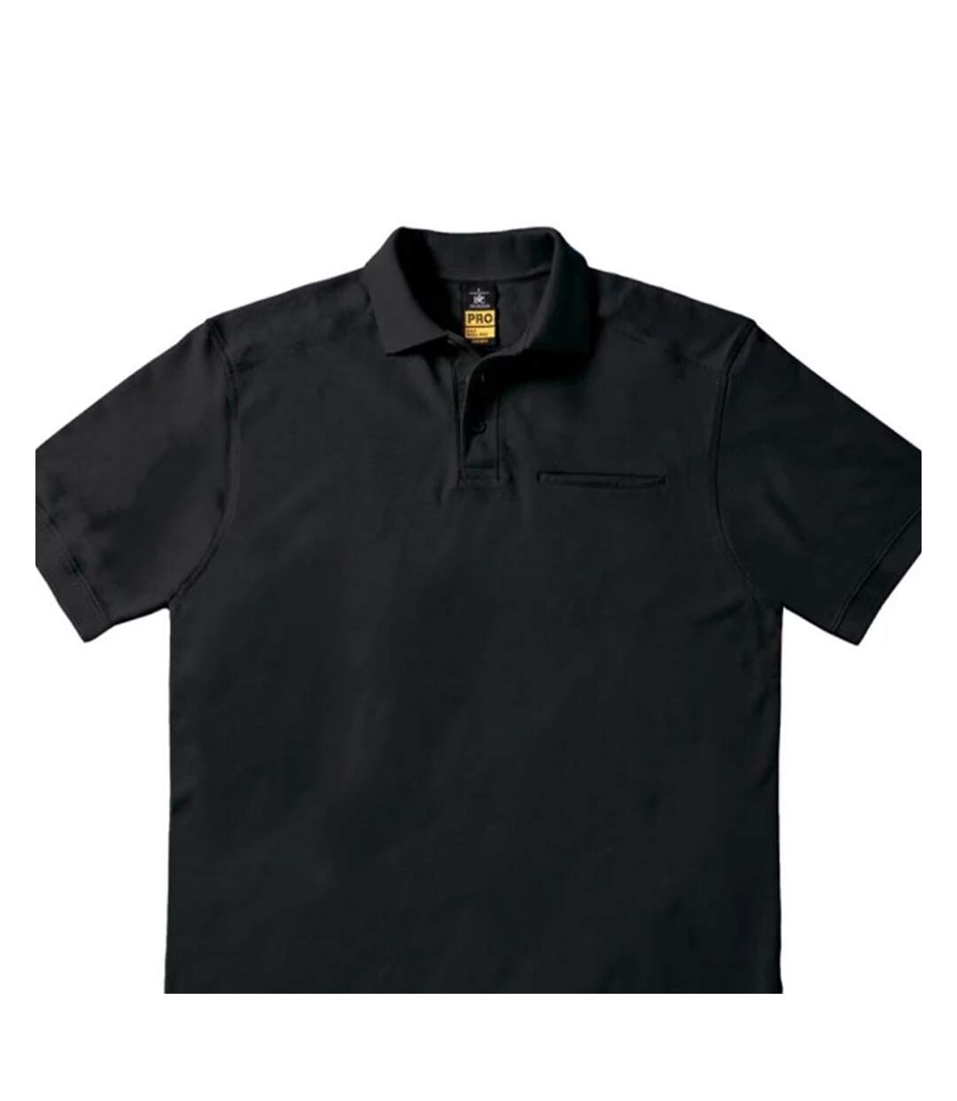 Polo Skill Pro Homme Noir B&C-2