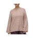 Pull en maille rose femme vero moda curve cingrid-1