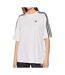 T-shirt Oversized Blanc Femme Adidas H37796 - 12A