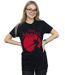 Disney - T-shirt MULAN DRAGON SILHOUETTE - Femme (Noir) - UTBI17786-2
