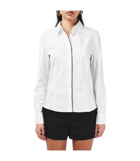 Womens/ladies Bierdie Tuesday Regular Shirt White Boss