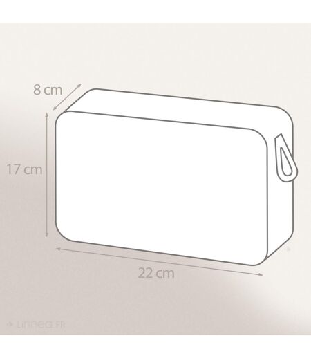 Trousse de toilette coton LILI DÉCO