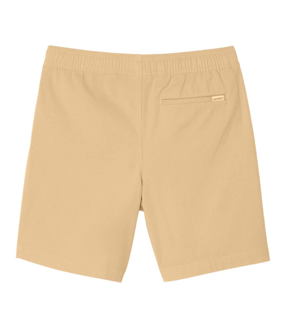 Mens Fleece Regular Shorts Beige Lacoste-2