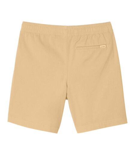 Mens Fleece Regular Shorts Beige Lacoste