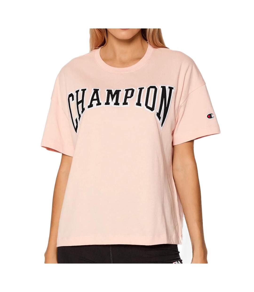 T-shirt Rose Femme Champion 114526 - S-1