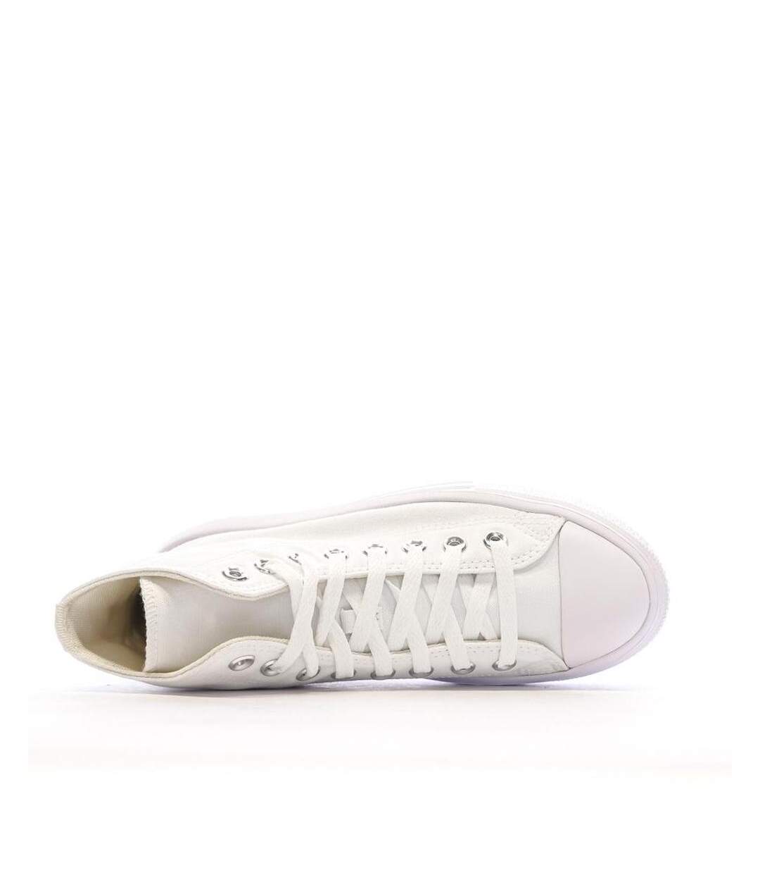 Baskets blanches femme converse chuck taylor all star move 568498c-4