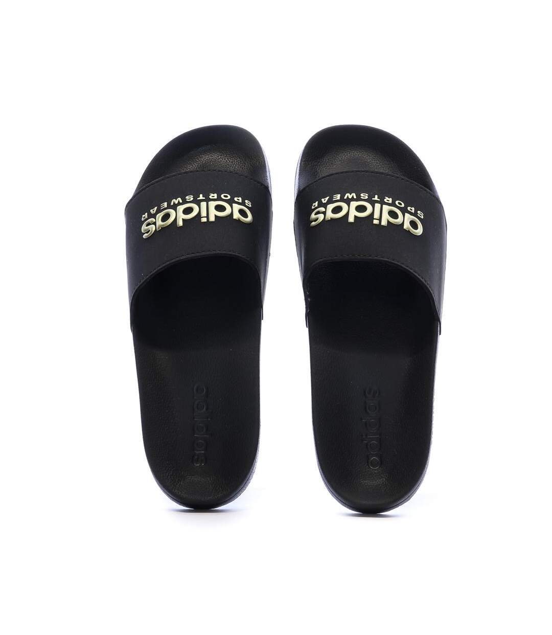 Claquette noires adidas mixte adilette shower-3