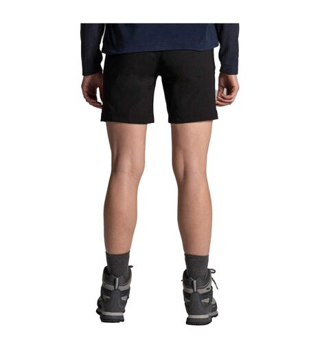 Womens/ladies Kiwi Pro Iii Casual Shorts Black Craghoppers
