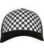 Casquette trucker flexfit noir / blanc Yupoong