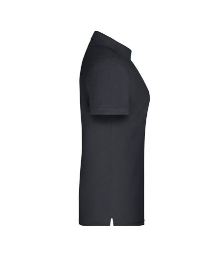Polo Bio Workwear Femme Carbone James And Nicholson