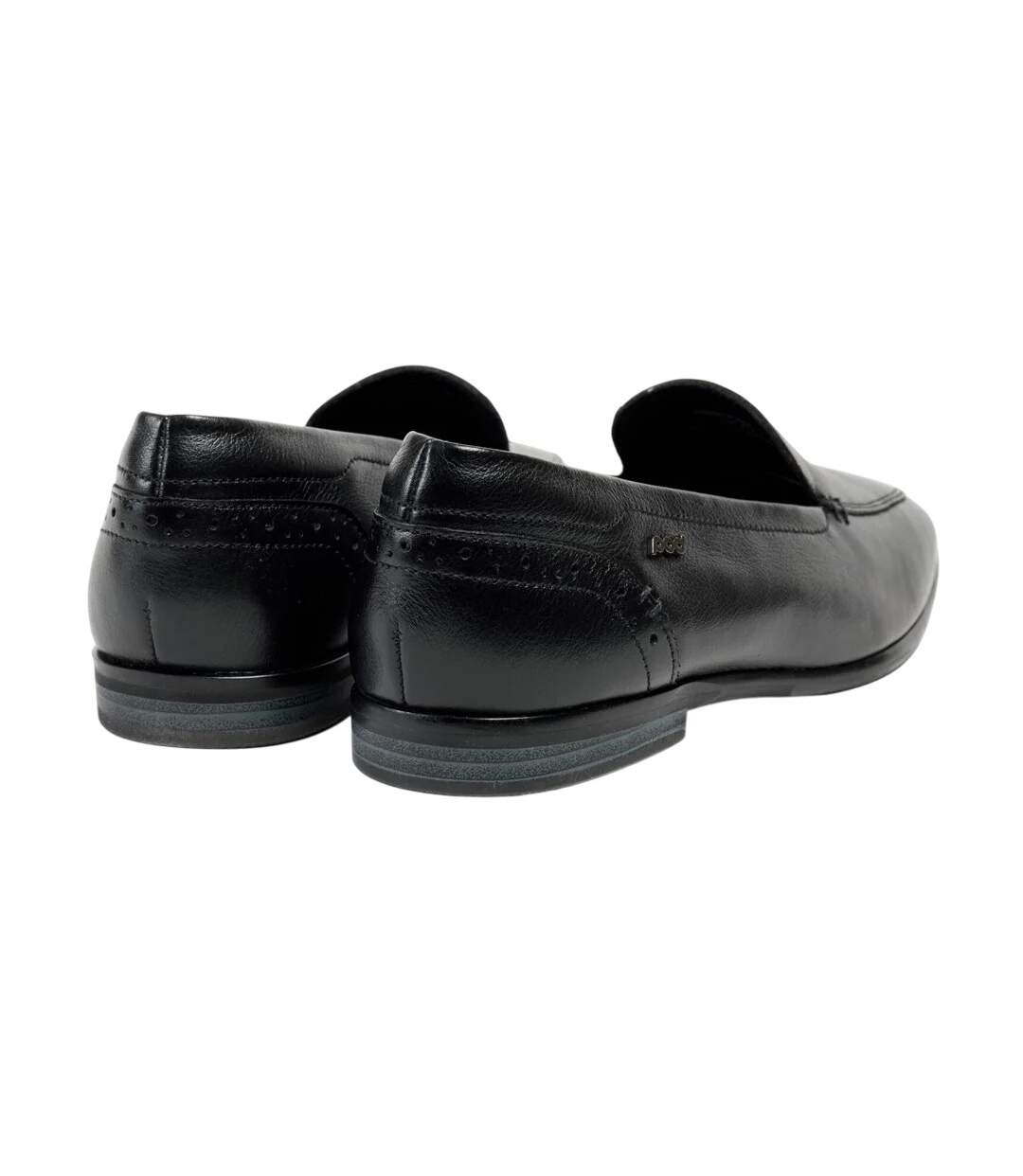Mocassins penny femme noir POD-2