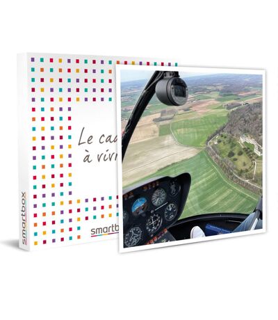 Survol en hélicoptère de 20 min pour 2 au-dessus d'Angoulême et ses environs - SMARTBOX - Coffret Cadeau Sport & Aventure