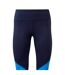 Legging Lux Femme Bleu Marine Reebok-4