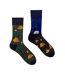 1 Pack Unisex Mismatched Novelty Odd Socks - Camping-1