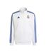 Haut De Survêtement Motif/style Real Madrid Cf Homme Blanc Adidas-2