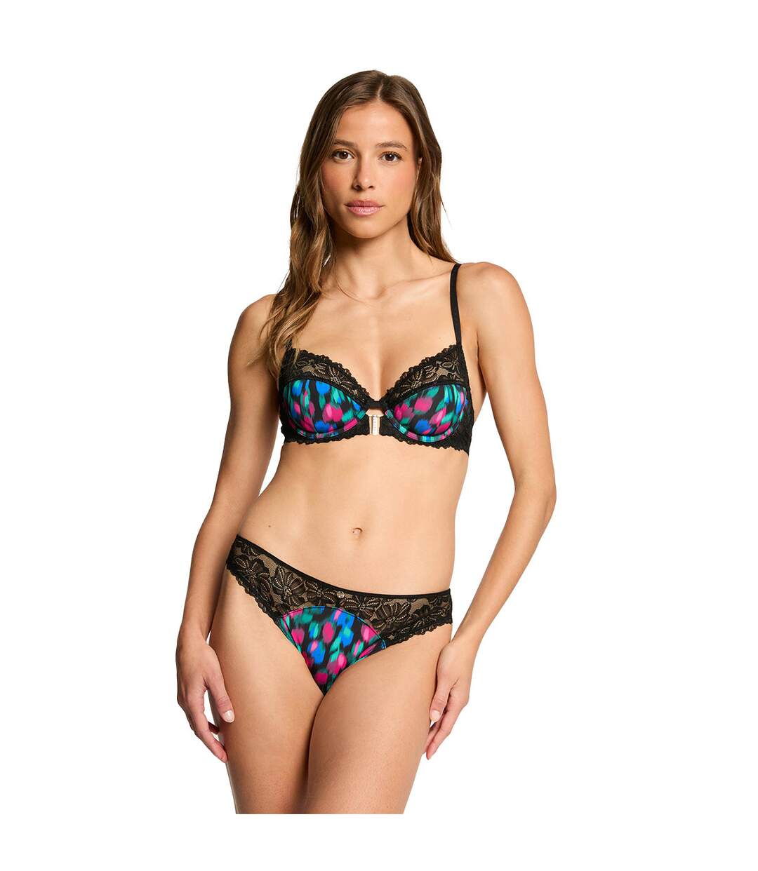 Soutien-gorge armatures noir Anna-3