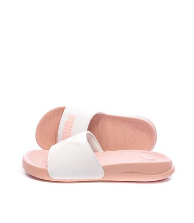 Claquettes Rose Foncé/Blanc Femme Puma Popcat 20 - 35.5