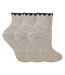 3 Pairs Ladies Short Alpaca Wool Moisture Wicking Socks-1