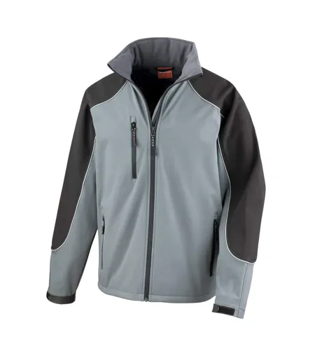 Ice Fell Veste Imperméable Respirante À Capuche Homme Gris Noir Result