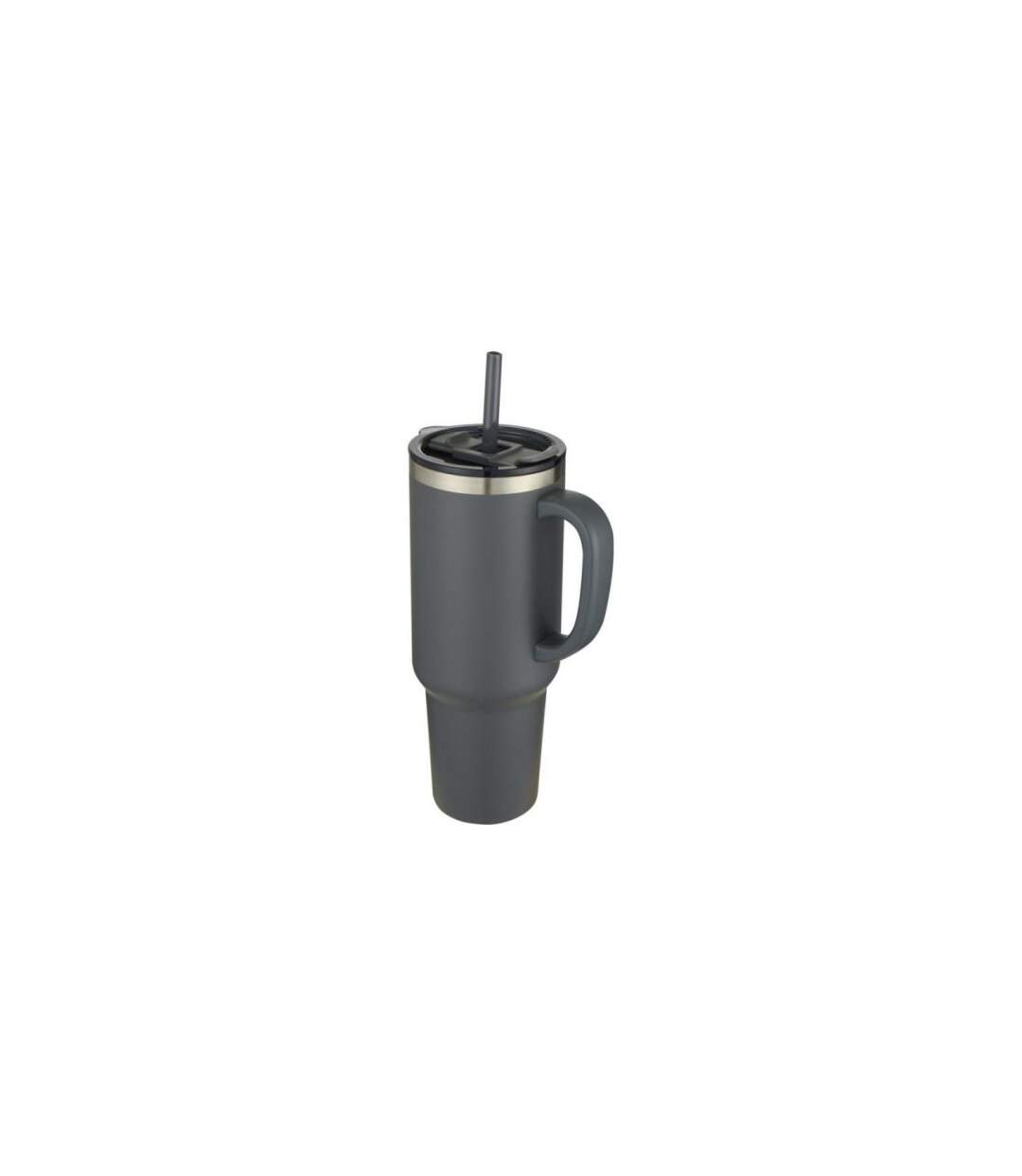 Sydney vacuum insulated 1200ml mug with straw one size grey Generic-1