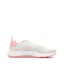 Baskets blanches/roses femme adidas everyset trainer-2