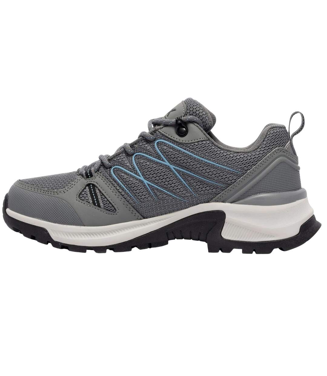 Womens/ladies zindzi ii dlx trainers grey Trespass-3