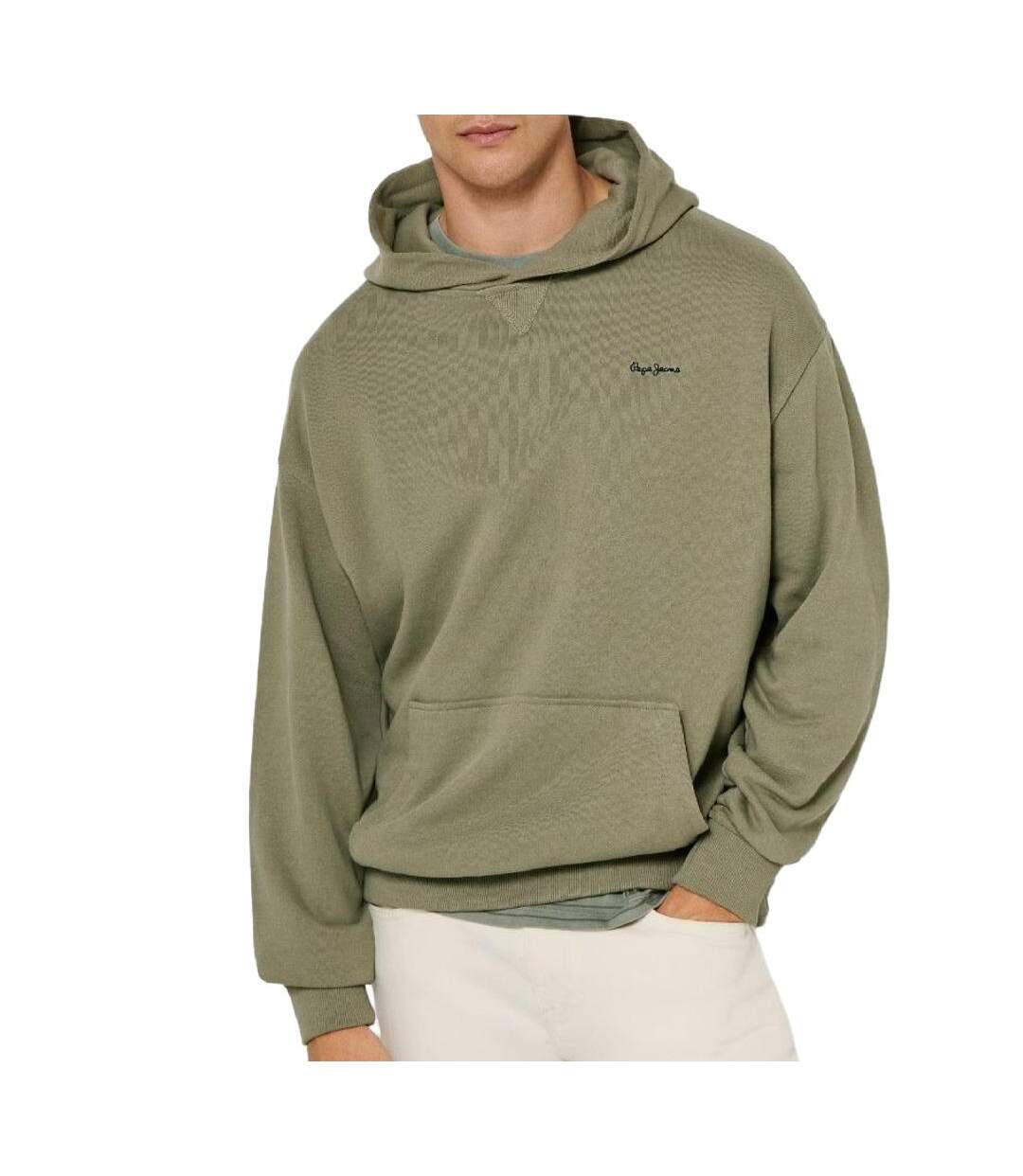 Sweat vert homme pepe jeans pjl m-1