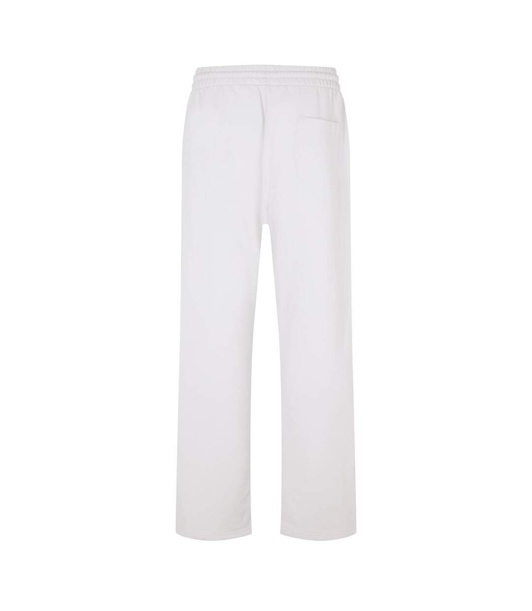 Unisex Adult Fleece Relaxed Fit Sweatpants Stone Black Off White-2