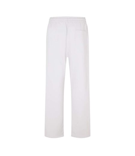 Unisex Adult Fleece Relaxed Fit Sweatpants Stone Black Off White