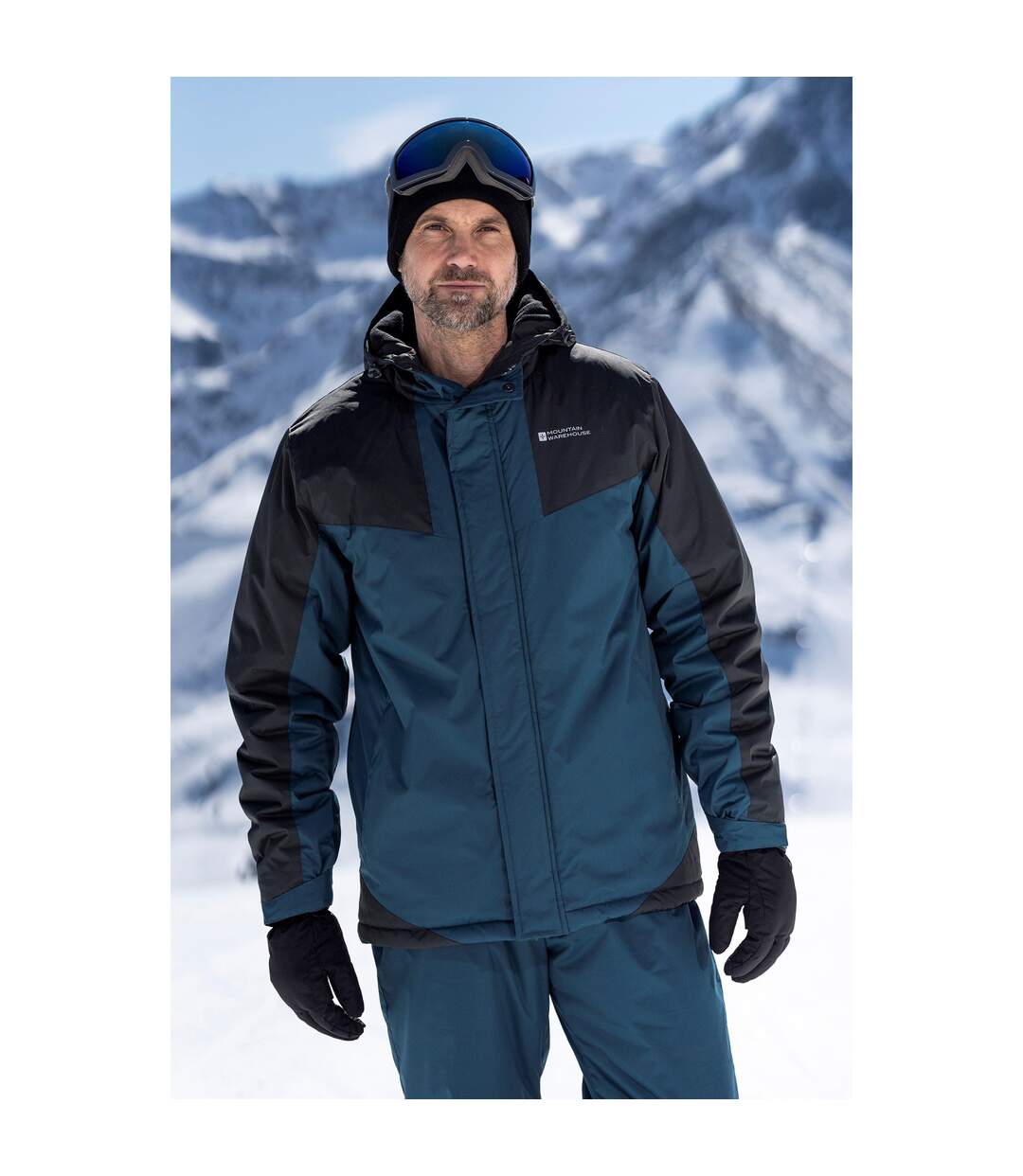 Blouson de ski dusk homme bleu pétrole Mountain Warehouse Mountain Warehouse