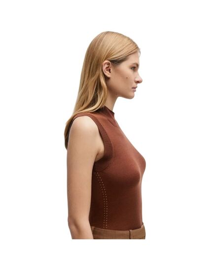 Haut sans manches fomila femme marron Boss