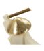 Statuette Déco Samouraï Odab 18cm Blanc & Or-4