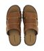 Dunlop - Chaussons de plage d'été en cuir pour homme-4