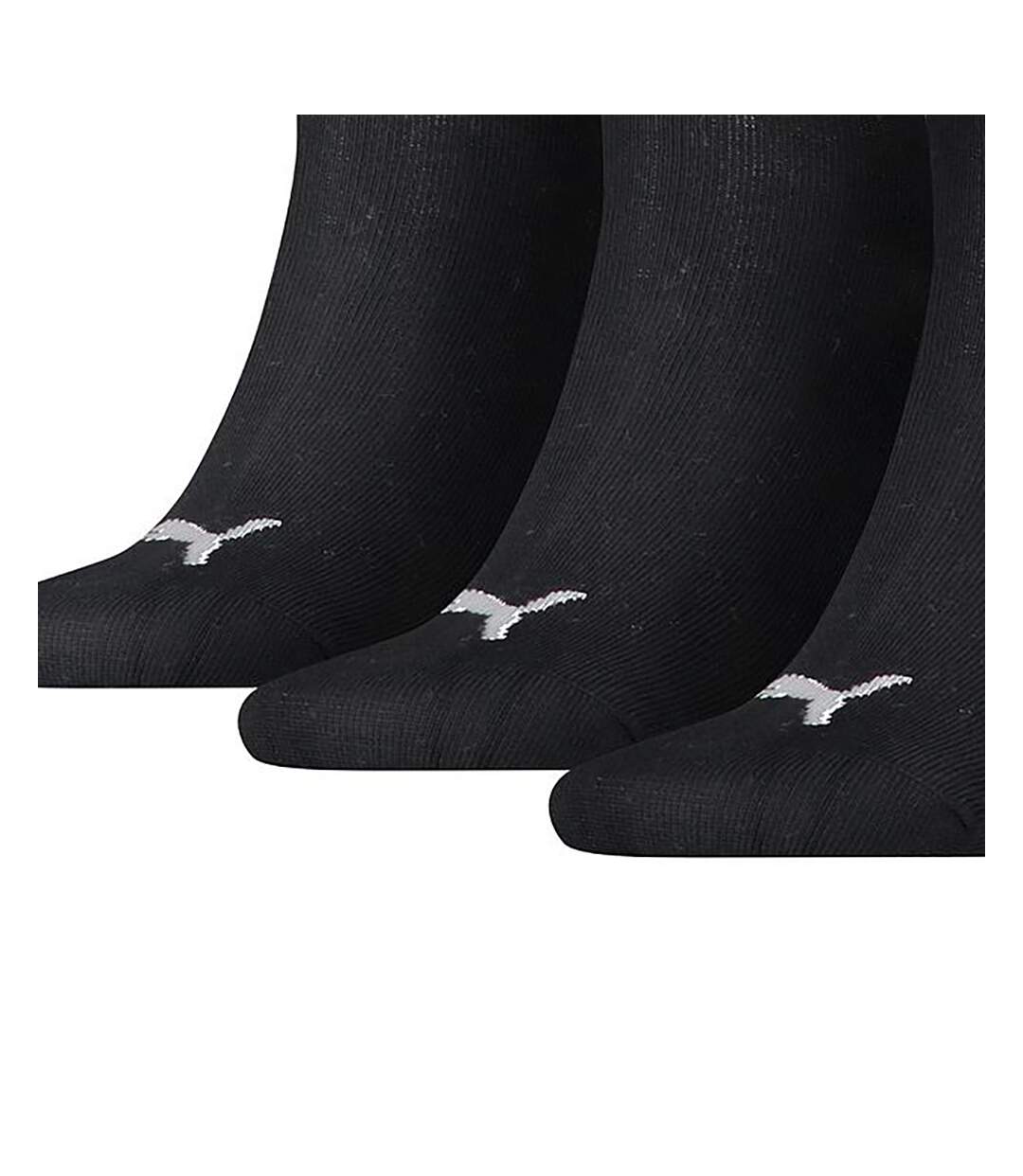 Puma Unisex Adult Quarter Training Ankle Socks (Pack of 3) (Black) - UTRD697-3