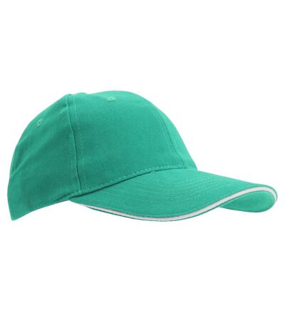 Casquette De Baseball Buffalo Unisexe Turquoise Blanc SOLS