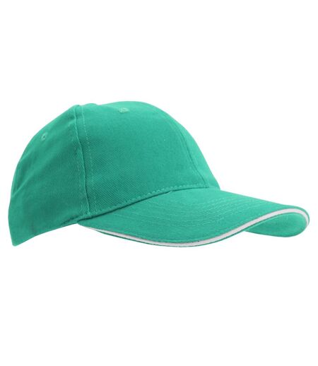 Casquette De Baseball Buffalo Unisexe Turquoise Blanc SOLS