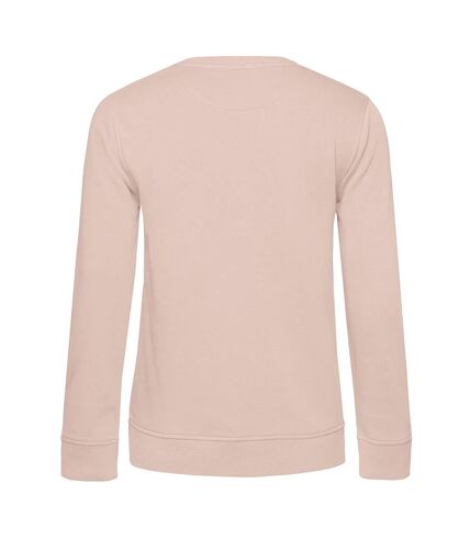 B&C Womens/Ladies Organic Sweatshirt (Dusky Pink) - UTBC4721