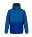 Mens Colour Block Waterproof Half Zip Padded Jacket Blue Royal Blue Karrimor-1