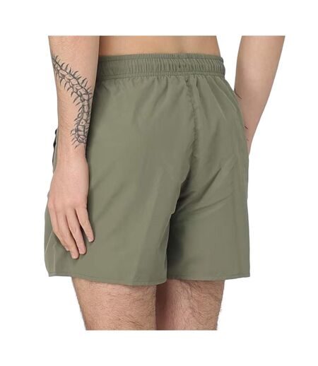 Short de bain kaki clair homme lacoste  lengths