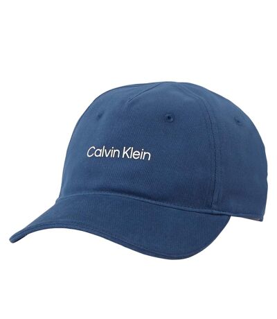 Unisex Adult Logo Twill Cap Blue Calvin Klein