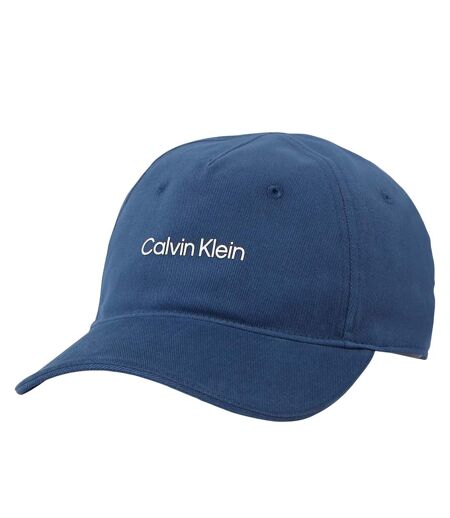 Unisex Adult Logo Twill Cap Blue Calvin Klein