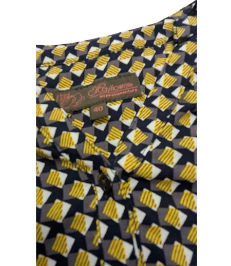 Chemisier à motifs imprimés CHF3003A