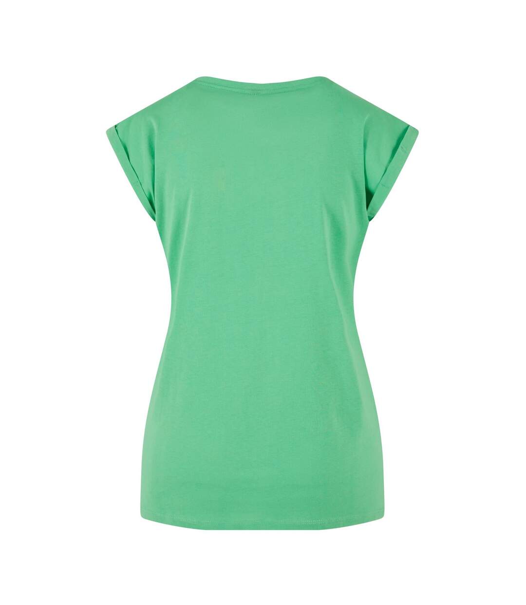 T-shirt Femme Vert Build Your Brand-2